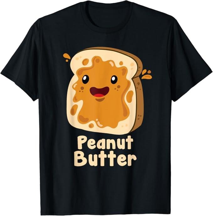 Funny Best Friend Shirts, Gift For Best Friend, Peanut Butter & Jelly Matching Couple Halloween Best Friends T-Shirt...