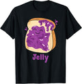 Funny Best Friend Shirts Best Friend Peanut Butter & Jelly Matching Couple Halloween Best Friends Menswear Comfort Cotton T-Shirts, Hoodie, Sweatshirt