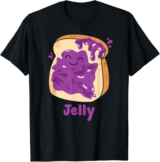 Funny Best Friend Shirts Best Friend Peanut Butter & Jelly Matching Couple Halloween Best Friends Menswear Comfort Cotton T-Shirts, Hoodie, Sweatshirt