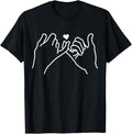 Funny Best Friend Shirts, Gift For Best Friend, Pinky Swear Promise Heart Best Friends Bff Couples Boyfriend T-Shirt...