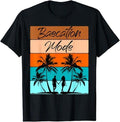 Funny Best Friend Shirts, Gift For Best Friend, Retro Baecation Mode Girlfriend Boyfriend Couples Vacation T-Shirt Basic...