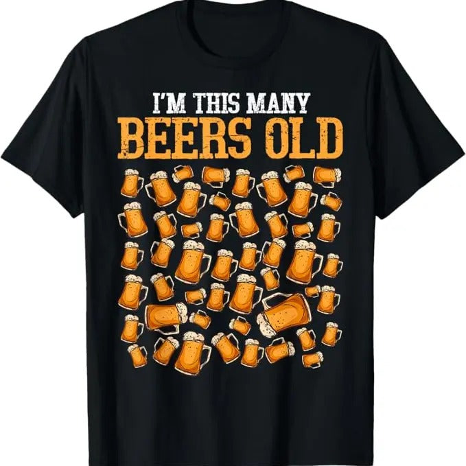 Funny Shirts Funny 50 Year Old Beer Drinking Gag 50th Menswear Top T-Shirts, Hoodie, Sweatshirt