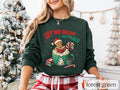 Funny Bookish Christmas Sweatshirt, Book Lover Xmas, Gift for Reader - Unisex Sweatshirt, Holiday Jumper, Literary...