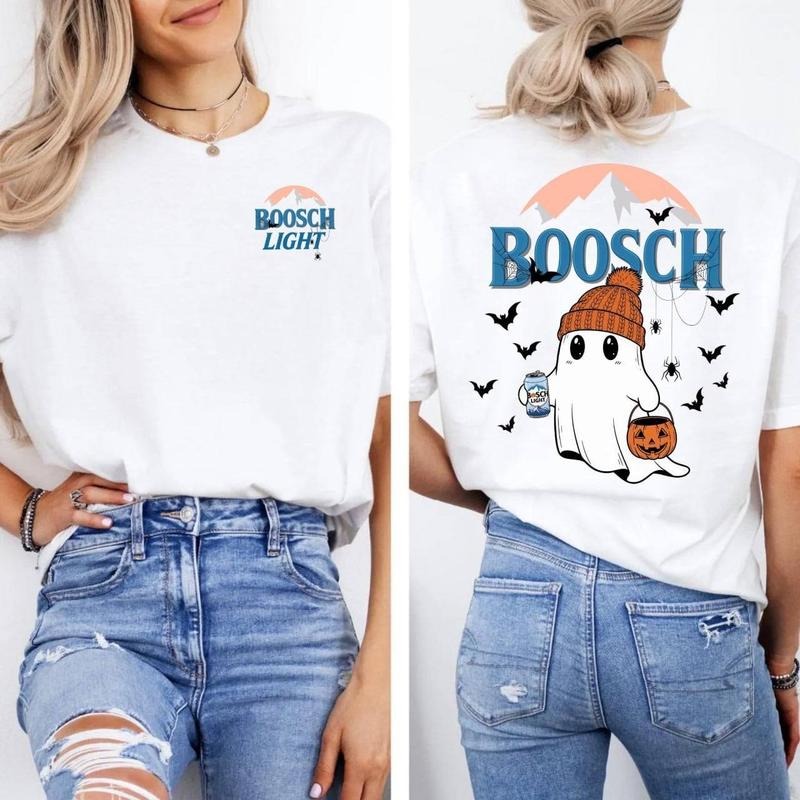 Funny Boosch Hallowen Shirt, Cute Ghost Shirt Gift, Halloween 2025 Shirt Hoodie, Sweatshirt | GrindPrints.com