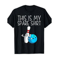 Funny Bowling-Themed Cotton T-Shirt for Men & Women