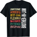 Funny Brother in Law Shirts, Gift For Brother, Brother in Law Shirts Funny Gifts From Sister in Law T-Shirt