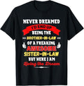 Funny Brother Law Shirts Brother Funny Brother Law Awesome Sister Law Gag Menswear Top T-Shirts, Hoodie, Sweatshirt