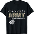 Funny Brother in Law Shirts, Gift For Brother, Proud Army Brother-In-Law US Army Graduation Brother-In-Law T-Shirt