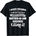Funny Brother in Law Shirts, Gift For Brother, World's Greatest Brother-in-Law From Sister-in-Law T-Shirt