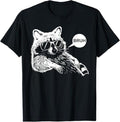 Funny Bruh Shirt, Bruh Raccoon Funny Trash Panda Lover Racoon Meme Slang T-Shirt