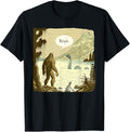 Funny Bruh Shirt, Funny Bigfoot Sasquatch Loch Ness Bruh T-Shirt - Menswear Top Hoodie, Sweatshirt | GrindPrints.com