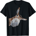 Funny Bruh Shirt Peach Bruh Funny Donkey Art Donkey Head Menswear Top T-Shirts, Hoodie, Sweatshirt