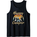 Funny Camping Hiking Lover Present Happy Camper Gift Tank Top Made in USA T-Shirts, Hoodie, Sweatshirt | GrindPrints.com