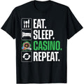 Funny Casino Design For Men Women Gambling Casino Gambler T-Shirt made in usa Hoodie, Sweatshirt | GrindPrints.com