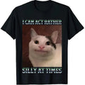 Funny Cat Graphic Tee, I Can Act Rather Silly at Times Shirt Hoodie, Sweatshirt | GrindPrints.com