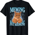 Funny Cat Meme Mewing LooksMax Meowing cat Trend T-Shirt Hoodie, Sweatshirt | GrindPrints.com
