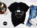 Funny Cat Shirt, Tea Shirt, Funny T-Shirt, Mom Shirt, Cat Mom T-Shirt, Kitten Shirt, Funny Women Shirt, Sarcastic Shirt...