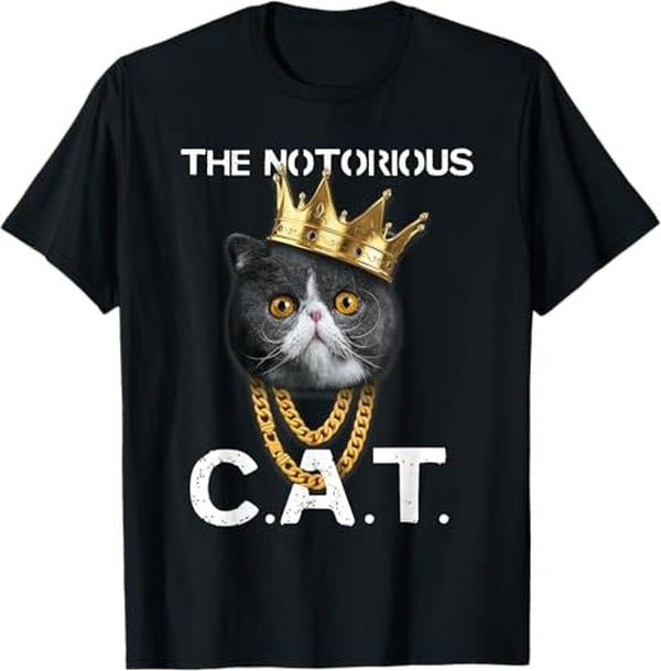 Funny Cat Shirts, Funny Exotic Shorthair Cat Lover Gift T-Shirt - Menswear Top Hoodie, Sweatshirt | GrindPrints.com