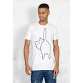 Funny Cat T-shirt - Mens Novelty Cat Tee - Cats bum, cute Cat T-shirt for Cat lovers Made in USA Hoodie, Sweatshirt