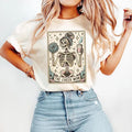 Funny Cheer Mom Shirt, Tarot Card Cheerleading Mom T-Shirt, Cheerleader Halloween Tshirt, Mother Day Gift for Cheer Mom...