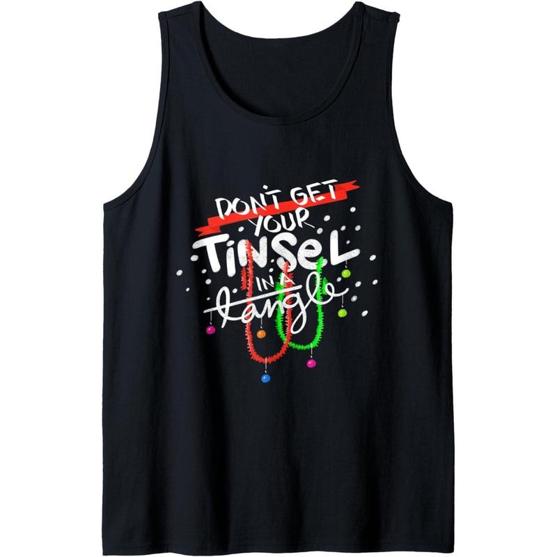 Funny Christmas Gifts for Women Tank Top Made in USA T-Shirts, Hoodie, Sweatshirt | GrindPrints.com