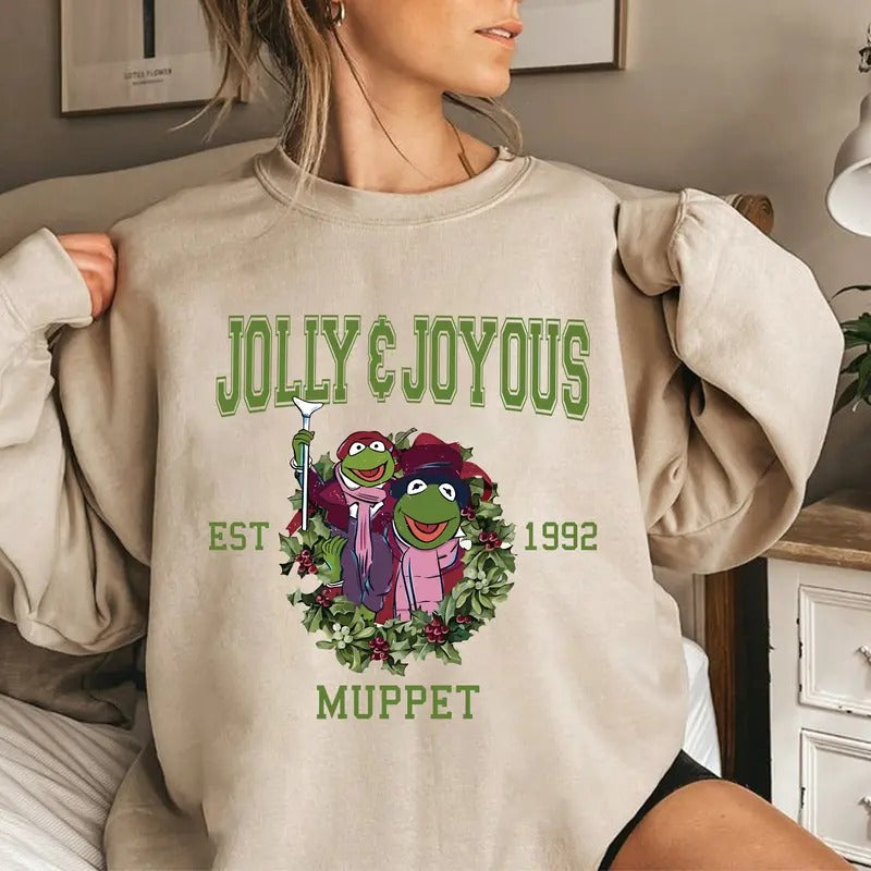 Funny Muppet Shirt Jolly Joyous Muppet Movie Lovers Shirt Carol Xmas Friends T-Shirts, Hoodie, Sweatshirt