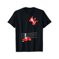 Funny Christmas Santa Wrestling Xmas T-Shirt for The Youth, Soft Fabric, Breathable, Comfortable Short Sleeve Tees...