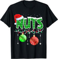 Funny Christmas Shirt, Christmas Gift, Chestnuts Matching Family Funny Chest Nuts Christmas Couples T-Shirt