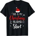Funny Christmas Shirt, Christmas Gift, Funny Christmas PJ Pajama Men Women PJS for Family T-Shirt