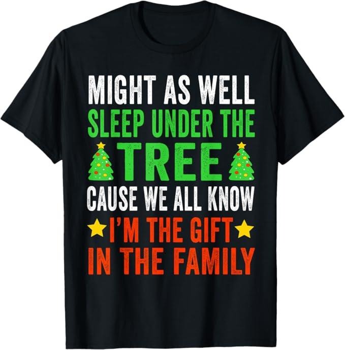 Funny Christmas Shirt, Christmas Gift, Funny Christmas Pajamas T-Shirt - Menswear Top Hoodie, Sweatshirt | GrindPrints.com