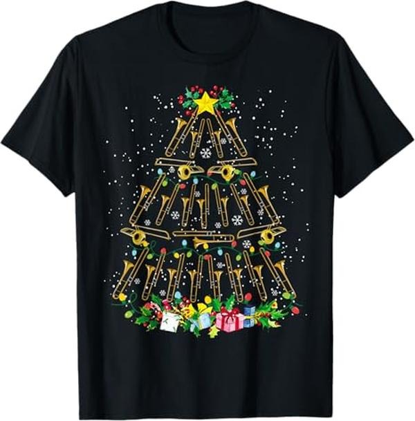 Funny Christmas Shirt, Christmas Gift, Music Lover Santa T-Shirt - Menswear Top Hoodie, Sweatshirt | GrindPrints.com