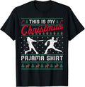 Funny Christmas Shirt, Christmas Gift, This Is My Christmas Pajama Baseball Ugly Sweater Funny T-Shirt