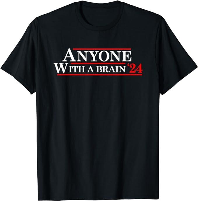 Funny Construction Work Shirts Anyone Brain 2024 Funny Presidential Election Menswear Casual Cotton T-Shirts, Hoodie, Sweatshirt