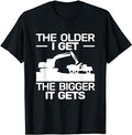 Funny Construction Work Shirts, Backhoe Heavy Work Funny For Men Heavy Equipment Operator T-Shirt Menswear Casual Cotton...