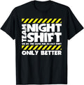 Funny Construction Work Shirts Funny Work Meme Team Night Shift Funny Factory Worker Menswear Casual Cotton T-Shirts, Hoodie, Sweatshirt