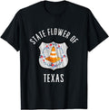 Funny Construction Work Shirts State Flower Texas Road Work Construction Cone Funny Menswear Top Basic Casual Cotton T-Shirts, Hoodie, Sweatshirt