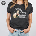 Funny Cow Shirt, Farm Shirt, Cow Graphic Tees, Farmer Vneck Shirt, Funny Shirt, Farm Gift for Her, Western Shirt,...