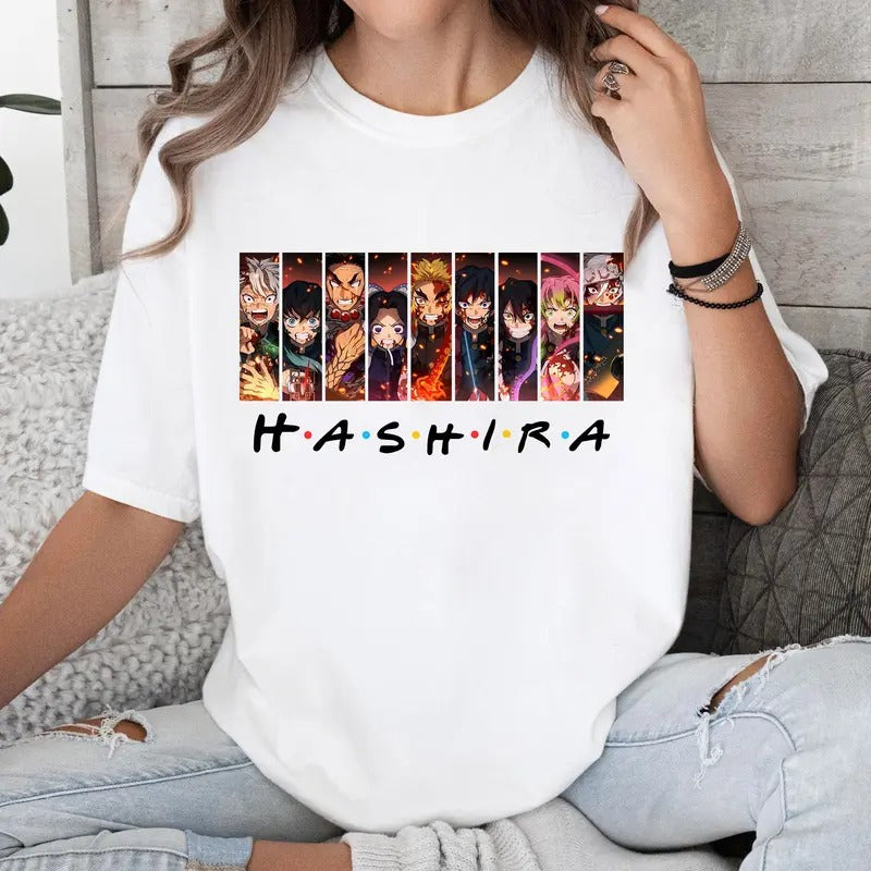 Funny DM Characters Pillars Shirt Crewneck Hoodie Comfort Cotton Sweatshirt | GrindPrints.com