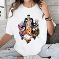 Funny DM Hashira Characters Shirt Crewneck Hoodie Comfort Cotton Sweatshirt | GrindPrints.com