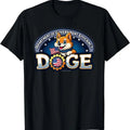 Funny DOGE Crypto Meme Department of Government Efficiency T-Shirt | Unisex cotton tee Gifts, Crewneck Hoodie, Sweatshirt