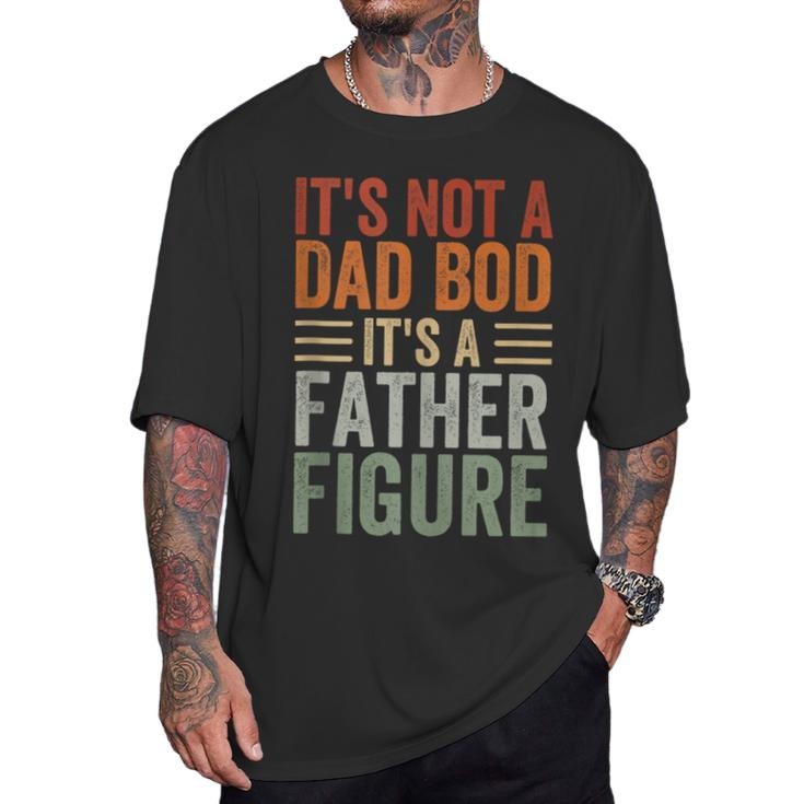 Funny Dad Shirt, It's Not A Dad Bod It's A Father Figure Dad T Shirt, Dad Bod Tee, Fathers Gift For Daddy, Unisex Short...