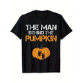 Funny Dad-to-Be Halloween T-Shirt - Black Casual Short Sleeve Men's Sport Tee