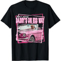Funny Daddy's Home Trump Pink 2024 Take America Back 2024 T-Shirt made in usa Hoodie, Sweatshirt | GrindPrints.com