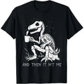 Funny Dinosaur Skeleton Costume Goth Men Women Halloween T-Shirt Made in USA Hoodie, Sweatshirt | GrindPrints.com