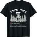 Funny Disc Golf T-Shirt, Funny Stupid Tree Tree-Nied IV T-Shirt Menswear Top Underwear Tshirt Streetwear Hoodie, Sweatshirt