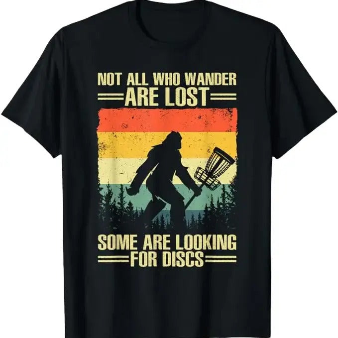 Funny Disc Golf T-Shirt, Gift for Disc Golfers, Funny Disc Golf Art Disc Golf Player T-Shirt Menswear Top Underwear...