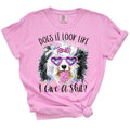 Funny Does It Look Like I Give A Shit Dog TShirt Hoodie, Sweatshirt | GrindPrints.com