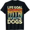 Funny Dog Lover I Pet All The Dogs T-Shirt.made in usa Hoodie, Sweatshirt | GrindPrints.com