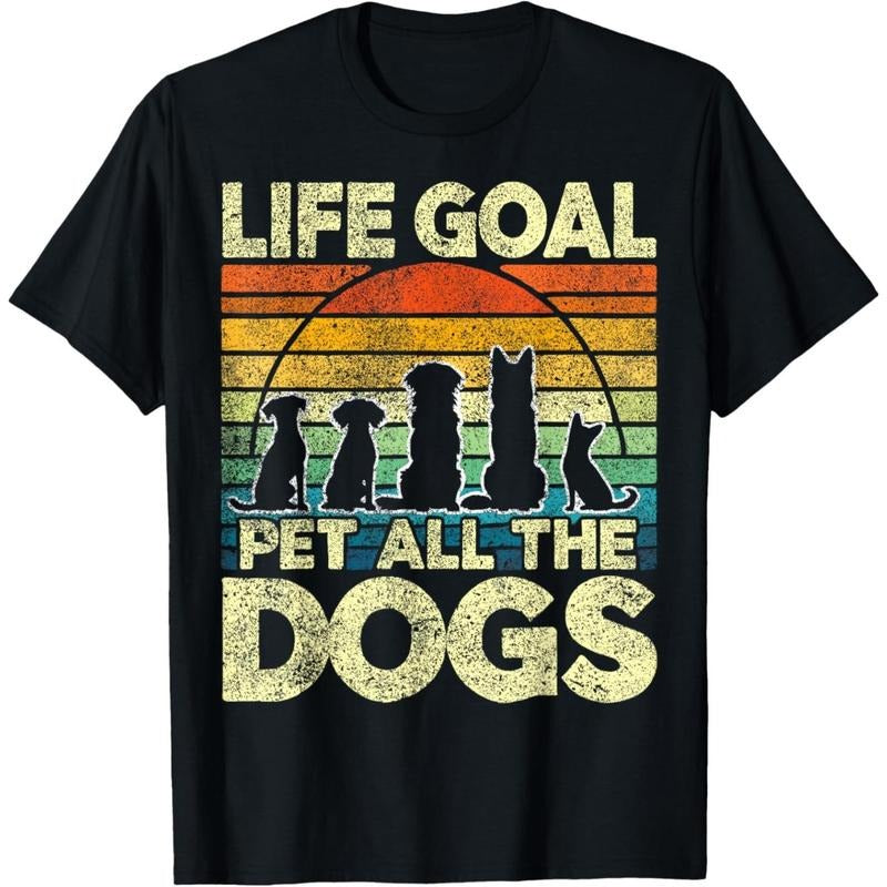 Funny Dog Lover I Pet All The Dogs T-Shirt.made in usa Hoodie, Sweatshirt | GrindPrints.com