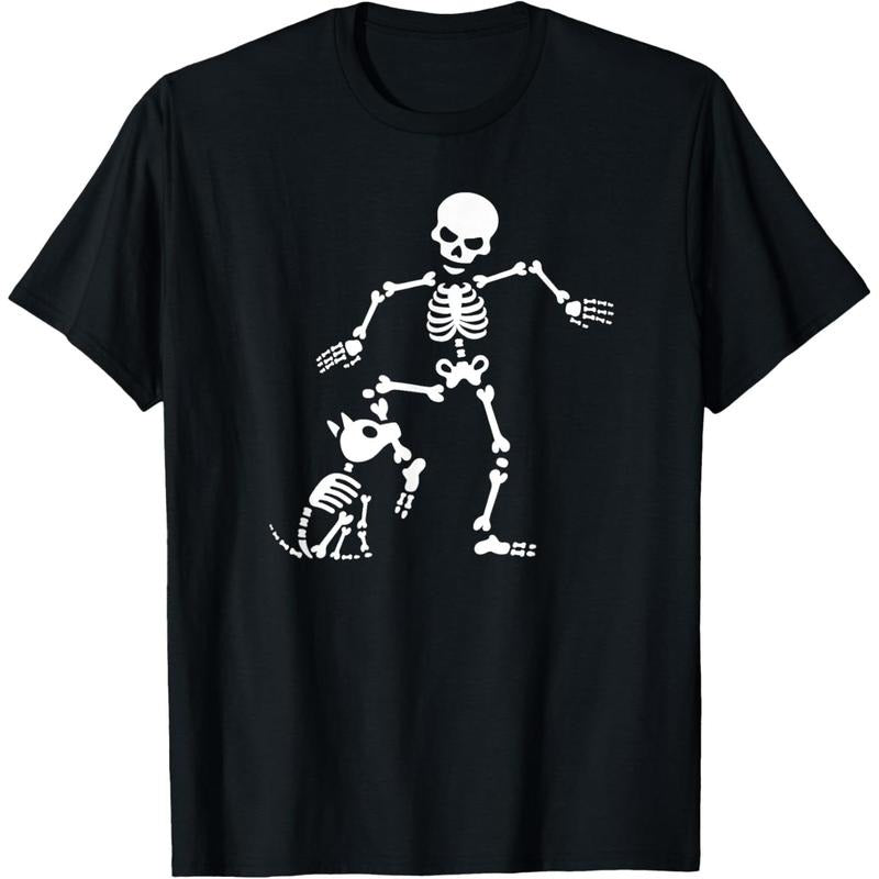 Funny Dog like bones, bone skeleton Halloween T-Shirt skull T-Shirt made in usa Hoodie, Sweatshirt | GrindPrints.com